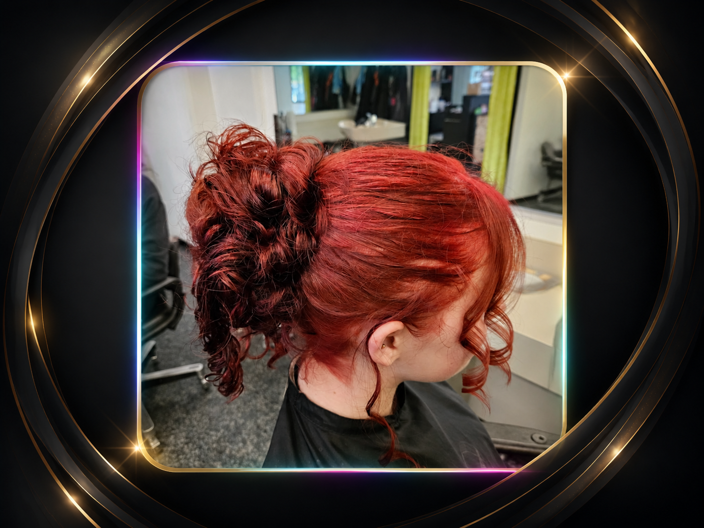 Festliche Frisur bei Salon Karola
